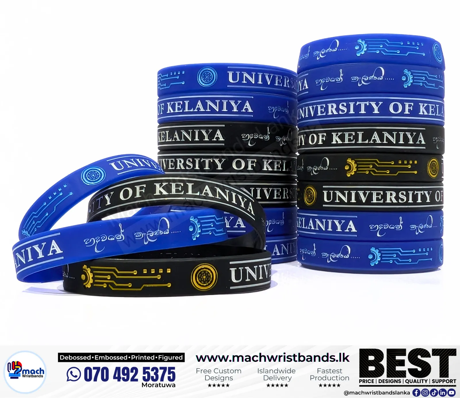 Campus events fund raising handbands